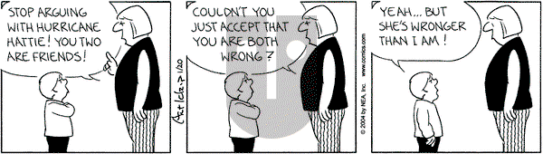 The Born Loser on Tuesday January 20, 2004 Comic Strip
