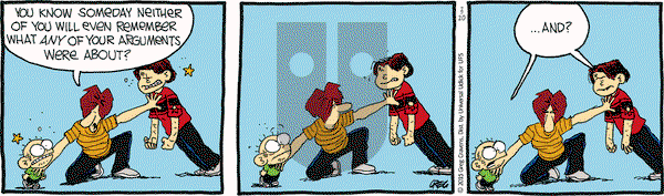The Buckets on Friday February 20, 2015 Comic Strip