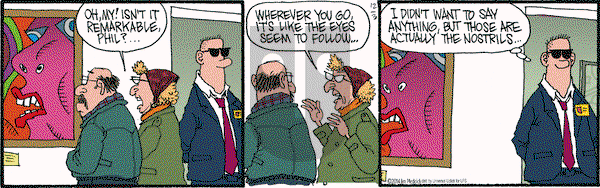 Monty on Wednesday December 3, 2014 Comic Strip