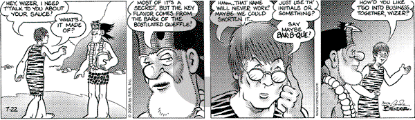 Alley Oop on Saturday July 22, 2006 Comic Strip