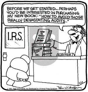 Ziggy on Monday March 23, 1992 Comic Strip