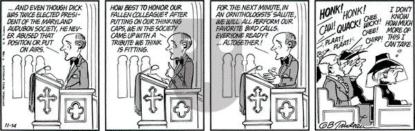 Doonesbury - Friday November 14, 1986 Comic Strip