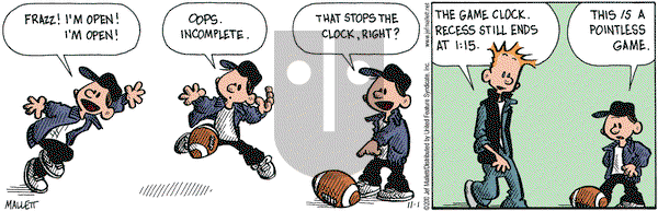 Frazz on Monday November 1, 2010 Comic Strip