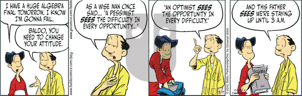Baldo on Tuesday May 11, 2010 Comic Strip