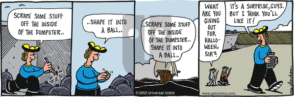 Overboard on Tuesday October 30, 2012 Comic Strip