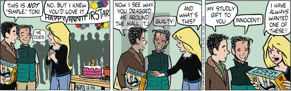 Luann on Saturday December 16, 2017 Comic Strip