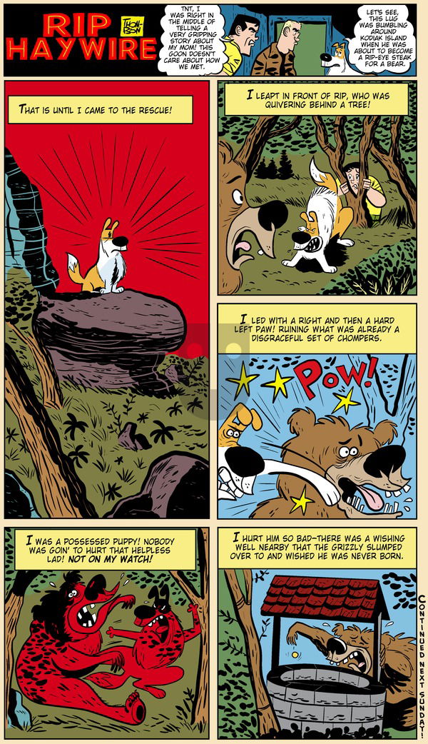 Rip Haywire - Sunday June 9, 2013 Comic Strip