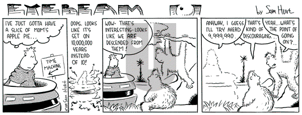 Eyebeam Classic on Thursday April 10, 2025 Comic Strip