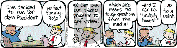 JumpStart on Tuesday September 29, 2015 Comic Strip