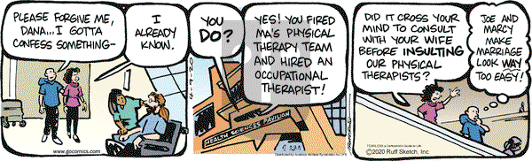 JumpStart on Thursday April 9, 2020 Comic Strip