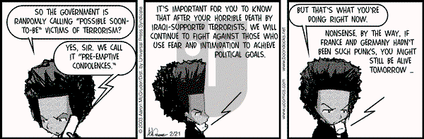 The Boondocks on Friday September 24, 2010 Comic Strip