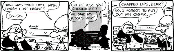 Lola on Friday September 14, 2001 Comic Strip