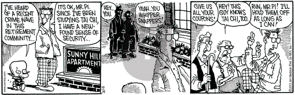 Monty on Tuesday October 14, 2003 Comic Strip