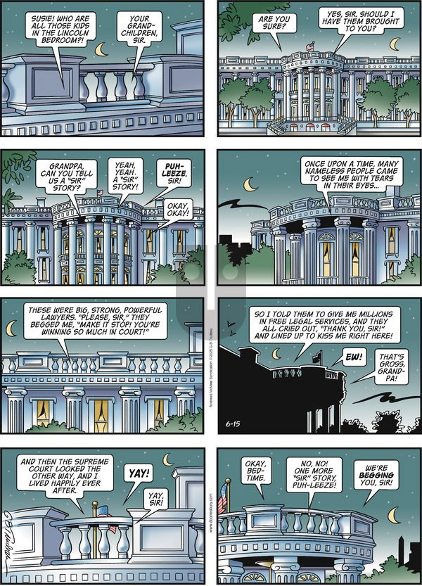 Doonesbury on Sunday June 15, 2025 Comic Strip