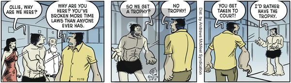 Alley Oop on Tuesday November 19, 2019 Comic Strip