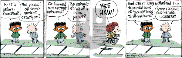 Cul de Sac - Monday April 8, 2024 Comic Strip