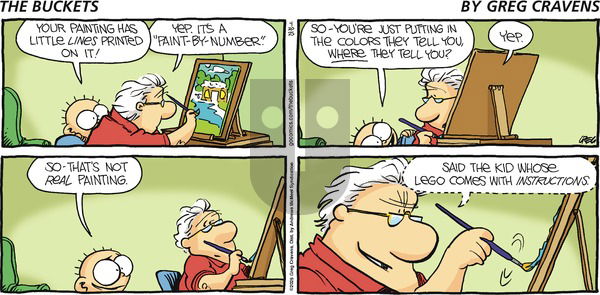 The Buckets on Sunday April 20, 2025 Comic Strip