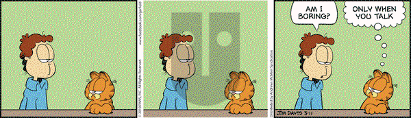 Garfield on Monday March 11, 2019 Comic Strip