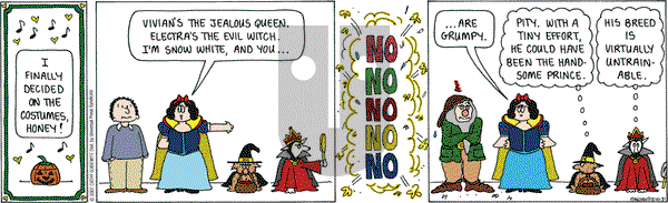 Cathy Classics on Wednesday October 31, 2007 Comic Strip