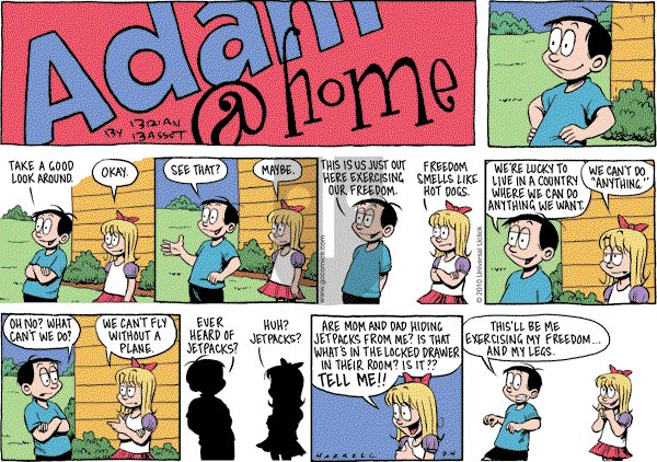 Adam@Home on Sunday July 4, 2010 Comic Strip