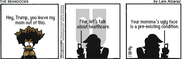 La Cucaracha on Wednesday July 12, 2017 Comic Strip