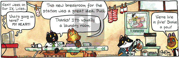 Breaking Cat News on Monday January 28, 2019 Comic Strip