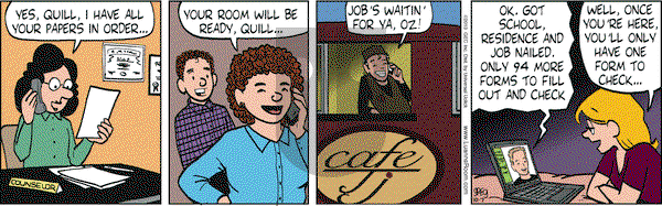Luann on Monday October 7, 2013 Comic Strip