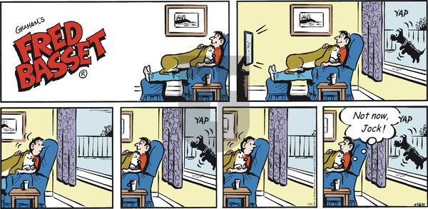 Fred Basset on Sunday July 25, 2021 Comic Strip