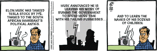 La Cucaracha on Wednesday May 7, 2025 Comic Strip