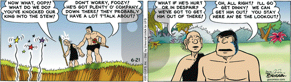 Alley Oop on Friday June 21, 2013 Comic Strip