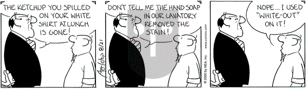 The Born Loser on Monday August 21, 2000 Comic Strip