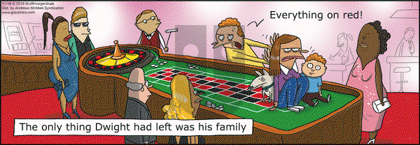 WuMo on Monday November 18, 2019 Comic Strip