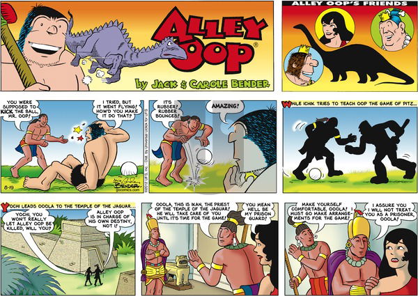 Alley Oop on Sunday August 19, 2012 Comic Strip