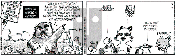 Over the Hedge on Thursday March 11, 2004 Comic Strip