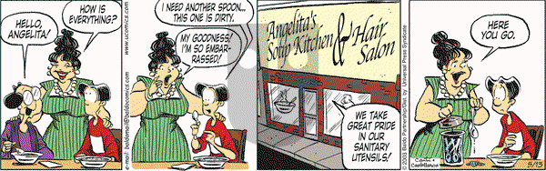 Baldo on Tuesday May 13, 2003 Comic Strip