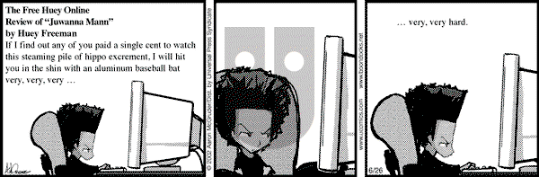 The Boondocks on Wednesday April 9, 2025 Comic Strip