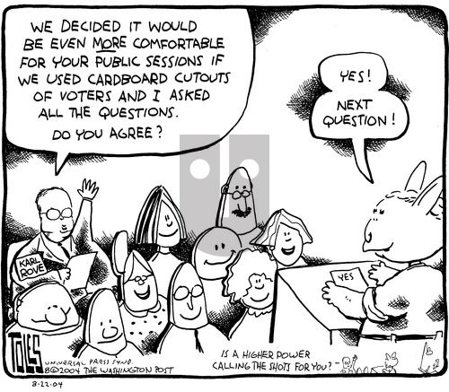 Tom Toles on Sunday August 22, 2004 Comic Strip