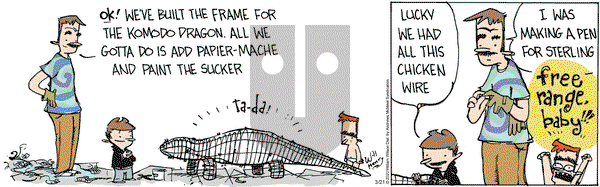 Wallace the Brave on Saturday March 21, 2020 Comic Strip