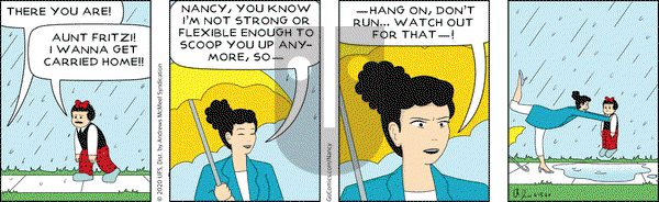 Nancy on Saturday June 13, 2020 Comic Strip