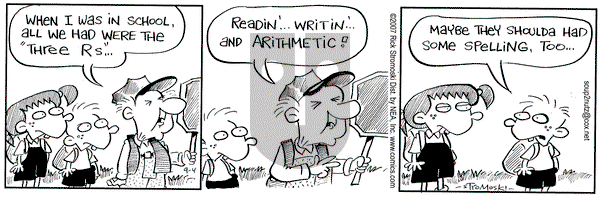 Soup to Nutz - Old on Tuesday September 4, 2007 Comic Strip