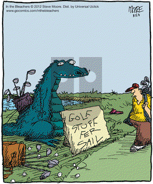In the Bleachers on Monday August 27, 2012 Comic Strip