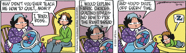 Rose is Rose on Tuesday March 11, 2025 Comic Strip
