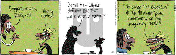The Knight Life on Thursday November 25, 2010 Comic Strip