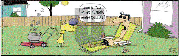 The Duplex on Monday April 21, 2025 Comic Strip