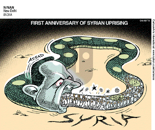 ViewsMidEast on Monday March 19, 2012 Comic Strip