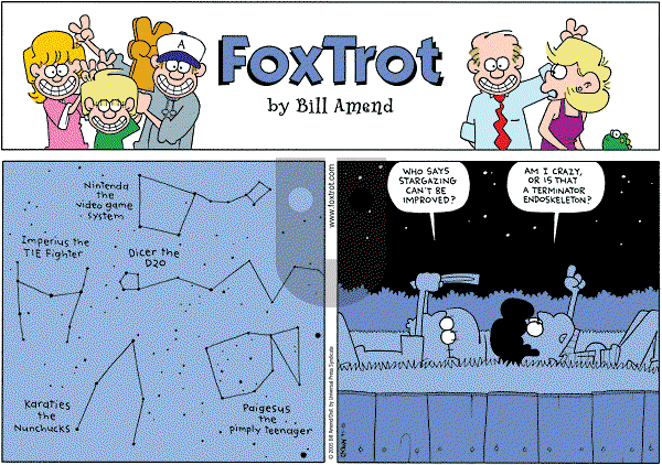 FoxTrot on Sunday October 16, 2005 Comic Strip