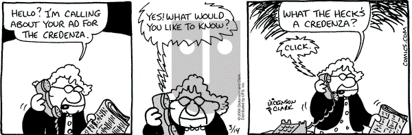 Lola on Tuesday March 14, 2006 Comic Strip