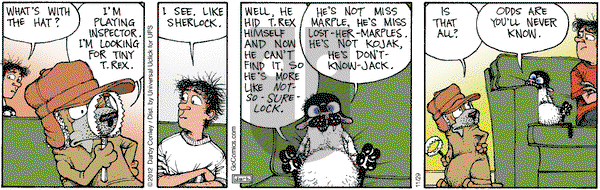 Get Fuzzy on Thursday November 29, 2012 Comic Strip