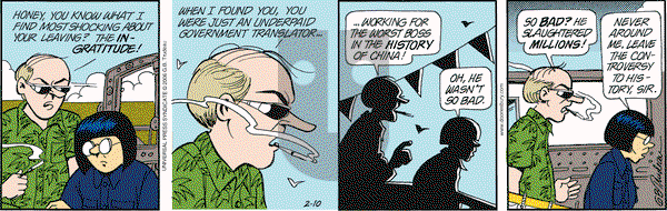 Doonesbury on Friday February 10, 2006 Comic Strip