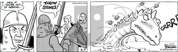 Alley Oop on Friday March 7, 2003 Comic Strip